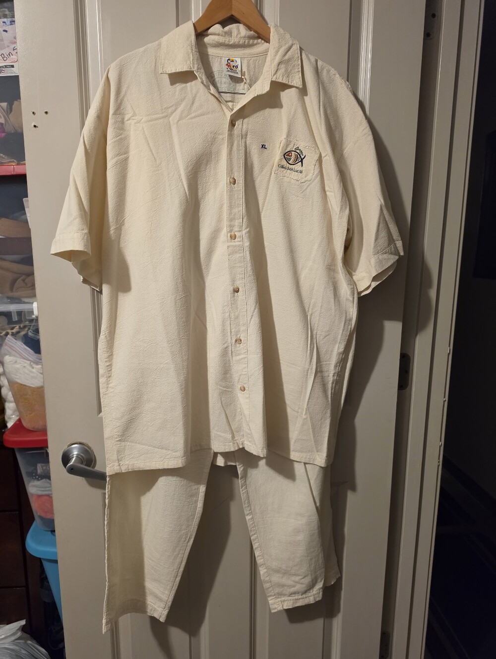 Vtg Cabo Son Lucas Souvenir Beach Set XL